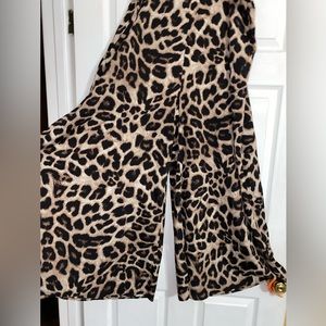 SHEIN Curve 1X Leopard Print dress pants